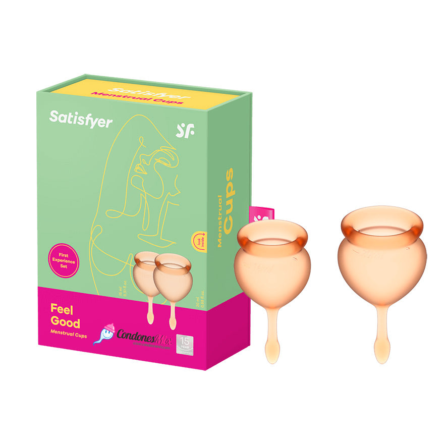 Satisfyer Copa menstrual feel good naranja
