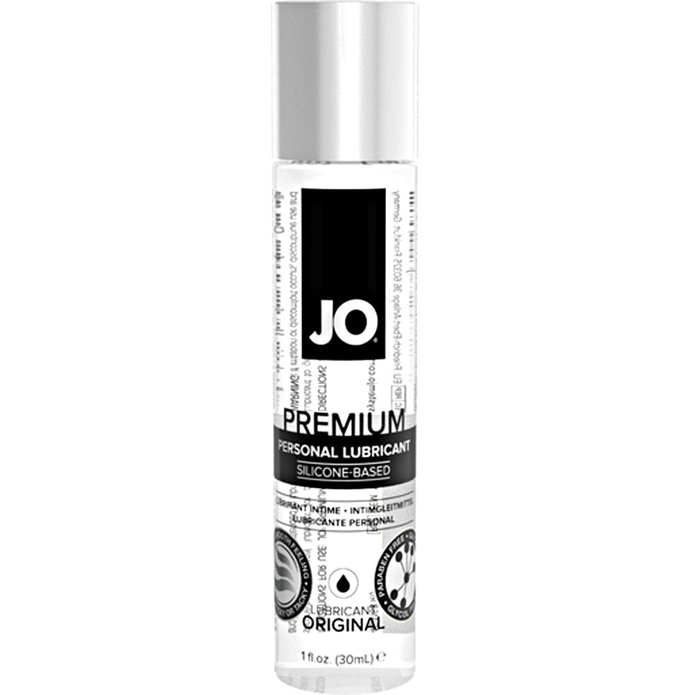 LUBRICANTE PREMIUM A BASE DE SILICON JO® 1OZ ORIGINAL, FRESCO Y CALIENTE