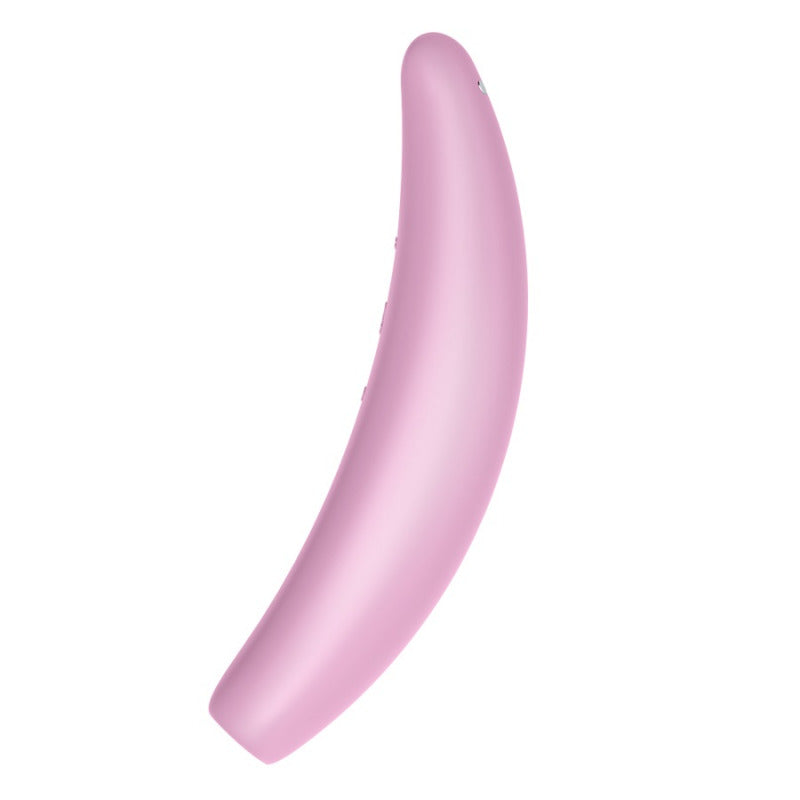 Satisfyer Curvy 3 estimulador de clitoris y punto G bluetooth con APP