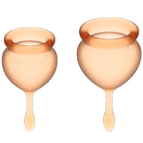 Satisfyer Copa menstrual feel good naranja