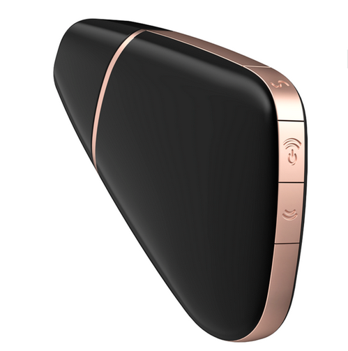 Estimulador de Clitoris Satisfyer love Triangle negro con APP y Bluetooth