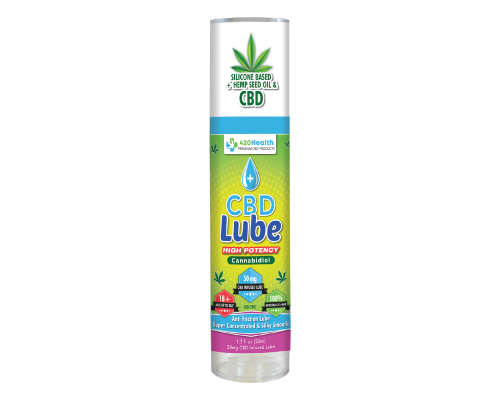 Lubricante base silicone con infusion de CBD 420 Health CBD Lube 50ML