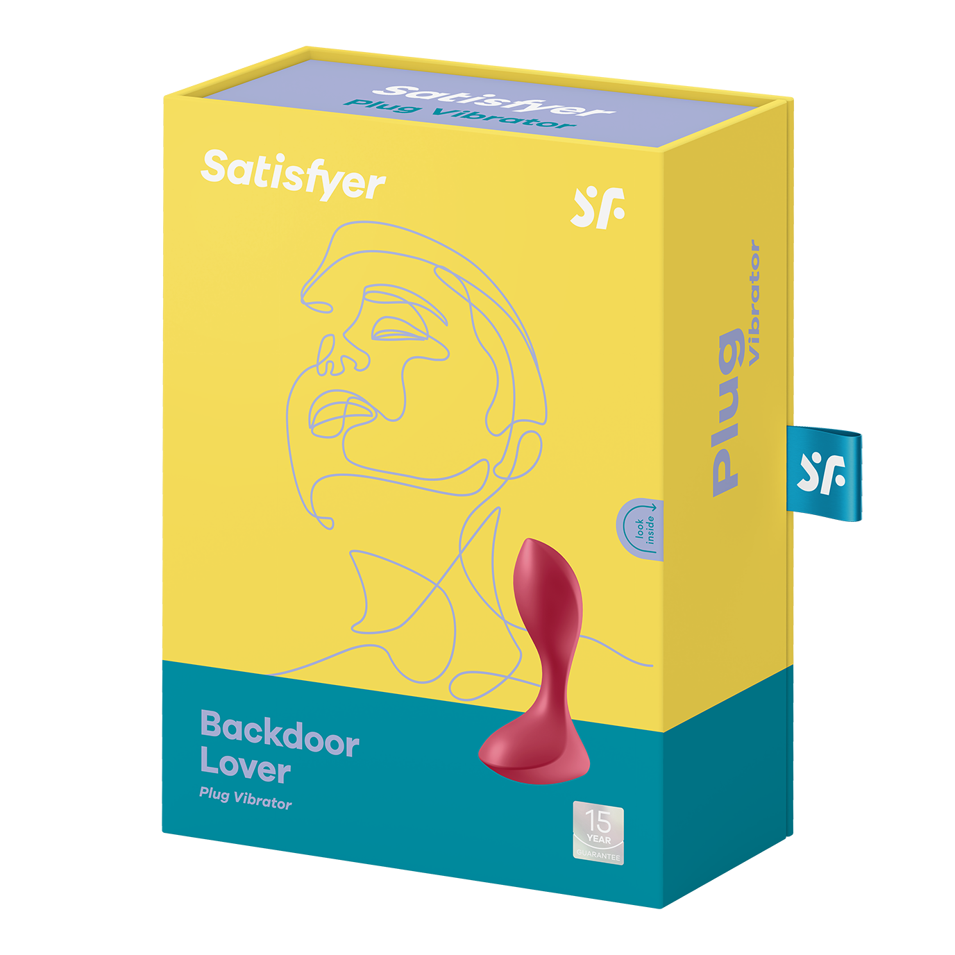 Plug Anal Vibrador Recargable Usb Satisfyer Backdoor Lover