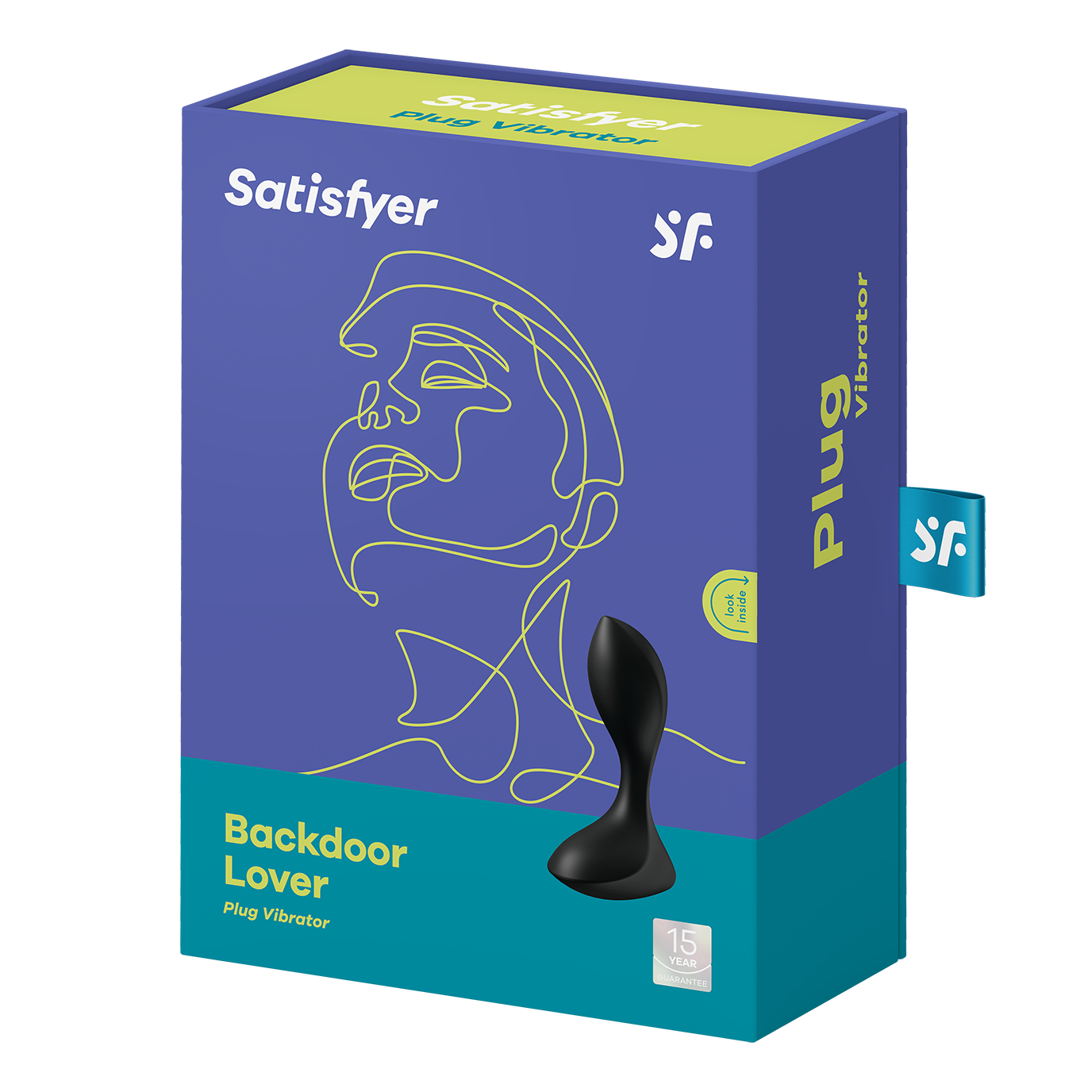 Plug Anal Vibrador Recargable Usb Satisfyer Backdoor Lover