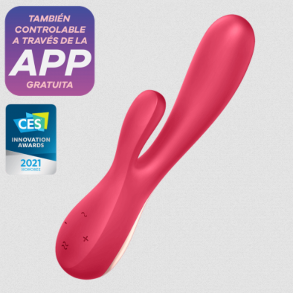 Vibrador Satisfyer Mono Flex con Aplicacion movil y Bluetooth