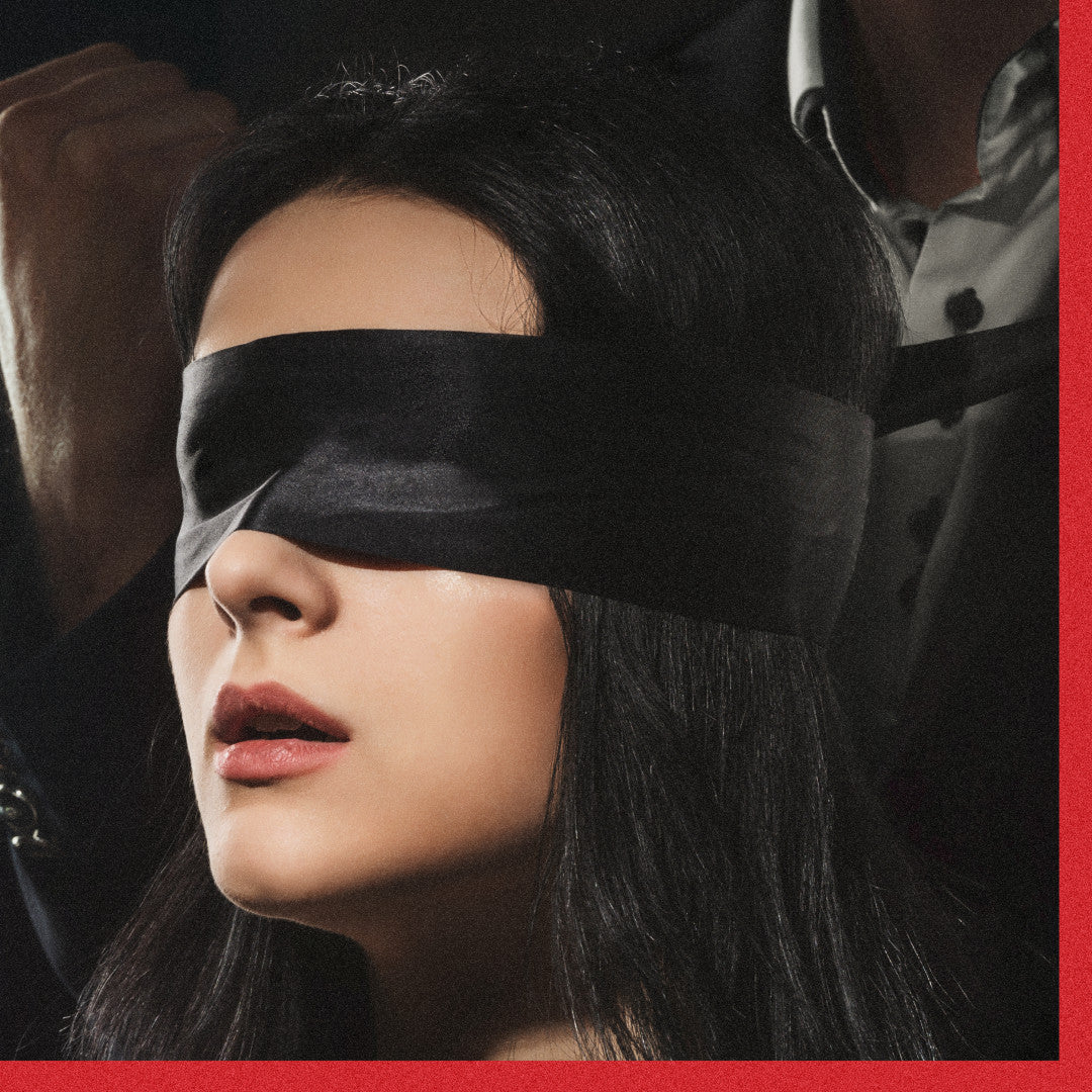 Noir - Silky Blindfold - Venda para sujetar y ojos Suave de alta calidad