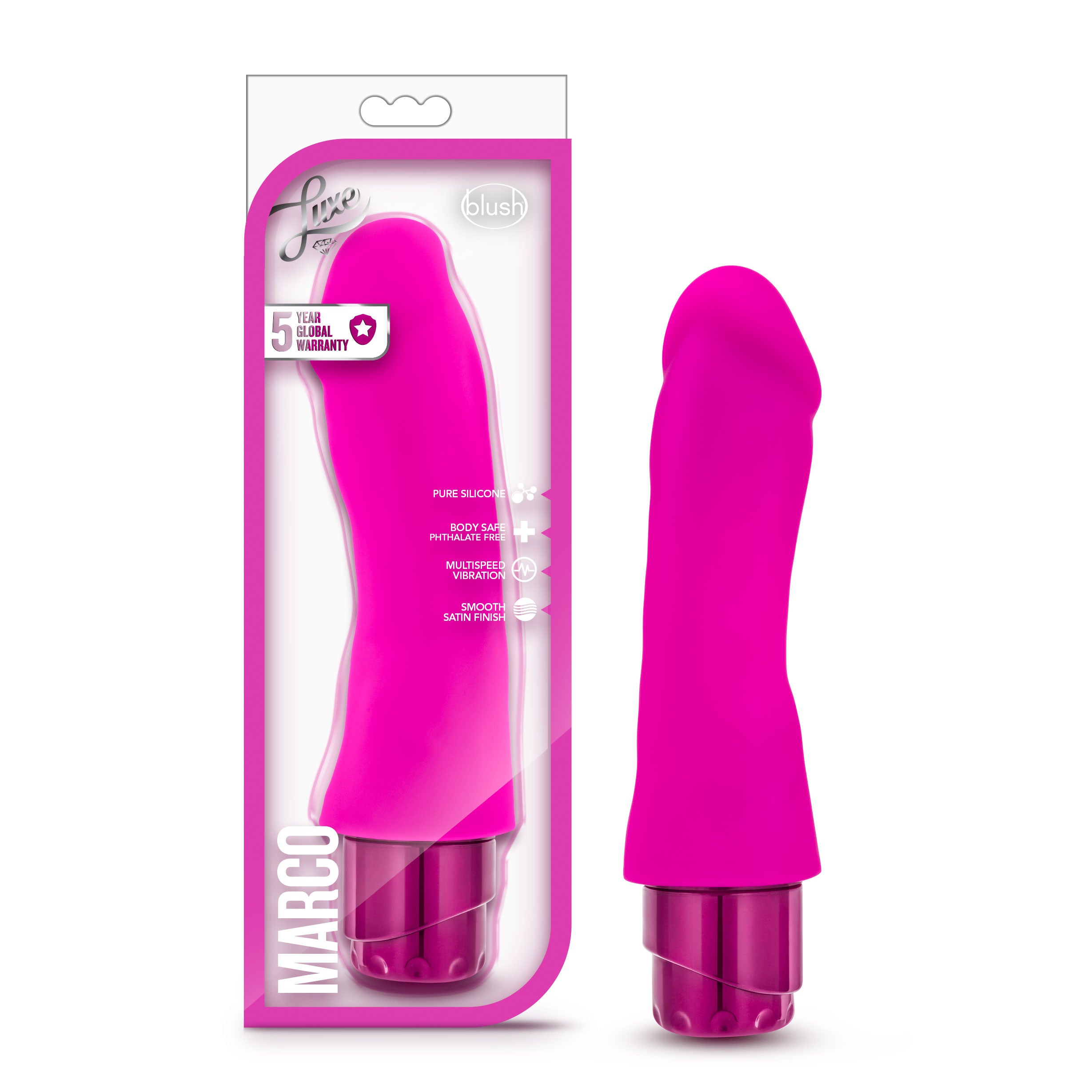 Vibrador Estimulador De Punto G Velocidad Variable Luxe Marc