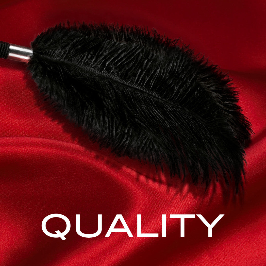Noir - Soft Feather Tickler - Plumero para cosquillas