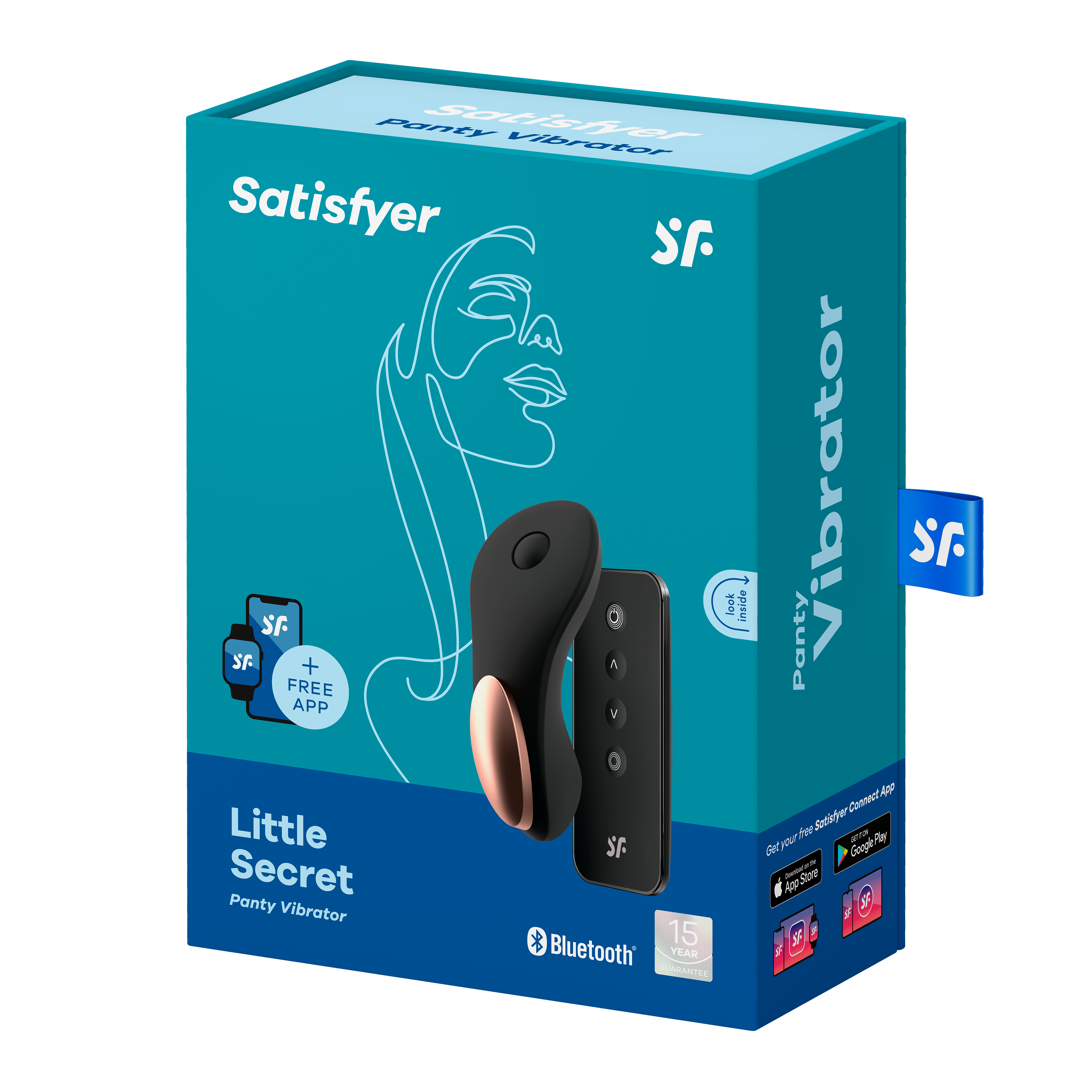 Vibrador para Clitoris usalo en la Tanga y controlalo a distancia Bluetooth y APP Satisfyer Little
