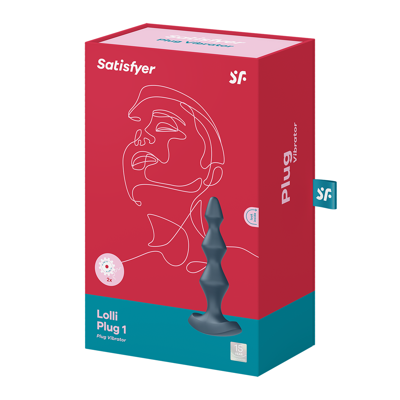 Vibrador Anal Unisex Recargable Satisfyer Lolli Plug 1
