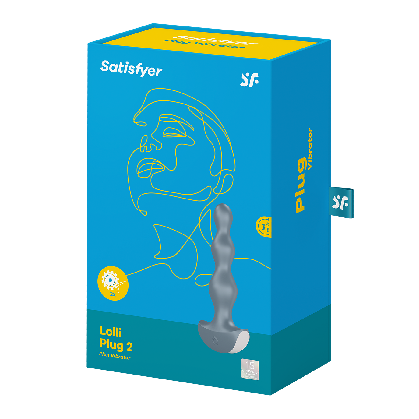 Vibrador Anal Recargable Unisex Satisfyer Lolli Plug 2