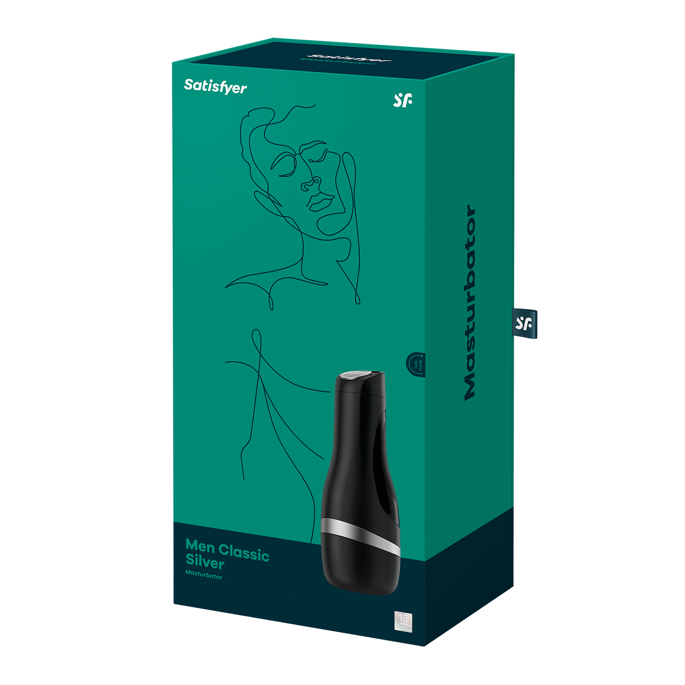 Masturbador Satisfyer Men Classic Silver