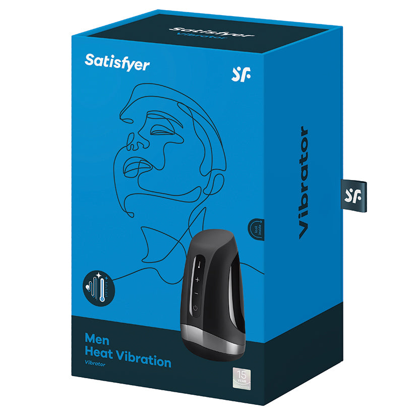 Satisfyer Men Heat Vibration, Masturbador para hombre