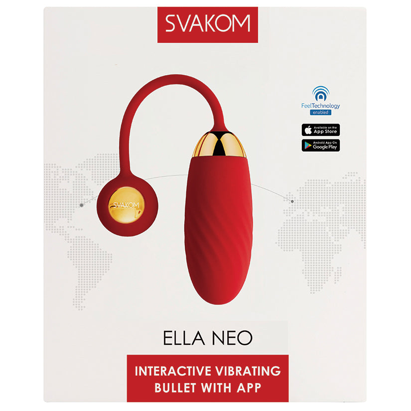 Svakom Bala Vibradora Interactiva con APP, Ella Neo