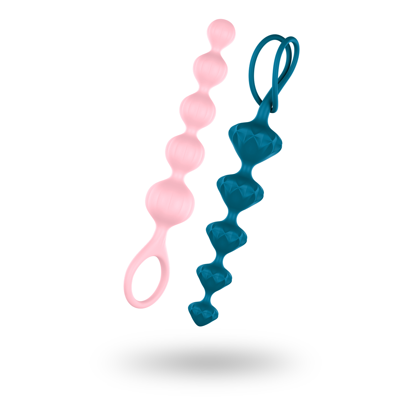 Rosario Anal De Silicone Satisfyer Love Beads Pack De 2 Unidades