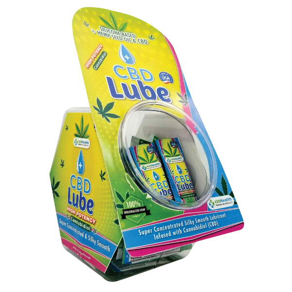 Lubricante base silicone con infusion de CBD 420 Health CBD Lube 50ML