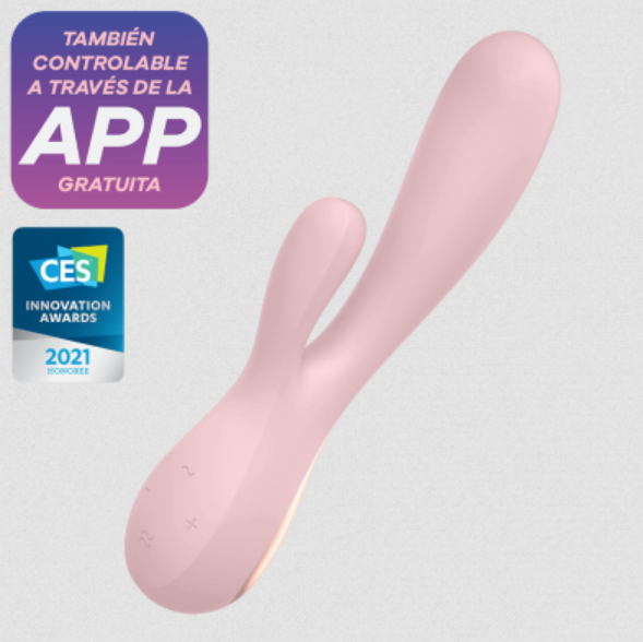 Vibrador Satisfyer Mono Flex con Aplicacion movil y Bluetooth
